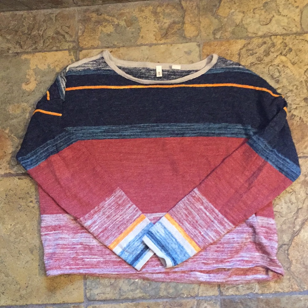 GUC Anthropologie Moth Cropped Sweater